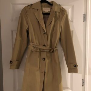 Michael Kors khaki trench coat